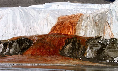 Resuelto el fenómeno de las cataratas de sangre en la Antártida 